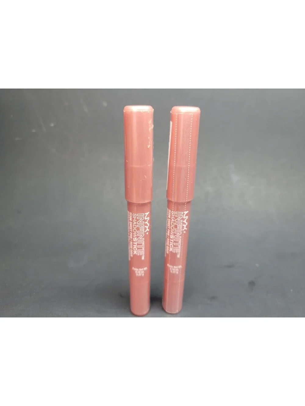 2 Pc NYX Infinite Eye Shadow Stick SWEET PINK / ROSE ( ISS06 )